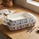 Porcelain Baking Dish Set 3 Pcs